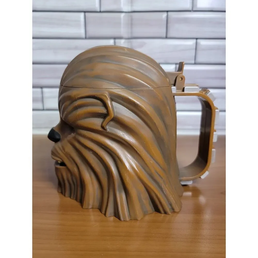 DISNEY PARKS EXCLUSIVE STAR WARS CHEWBACCA STEIN MUG #A31